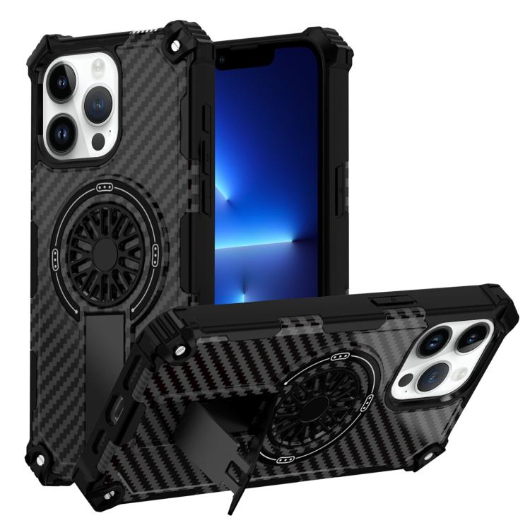 Camouflage Kickstand Rotating Shaft MagSafe Phone Case