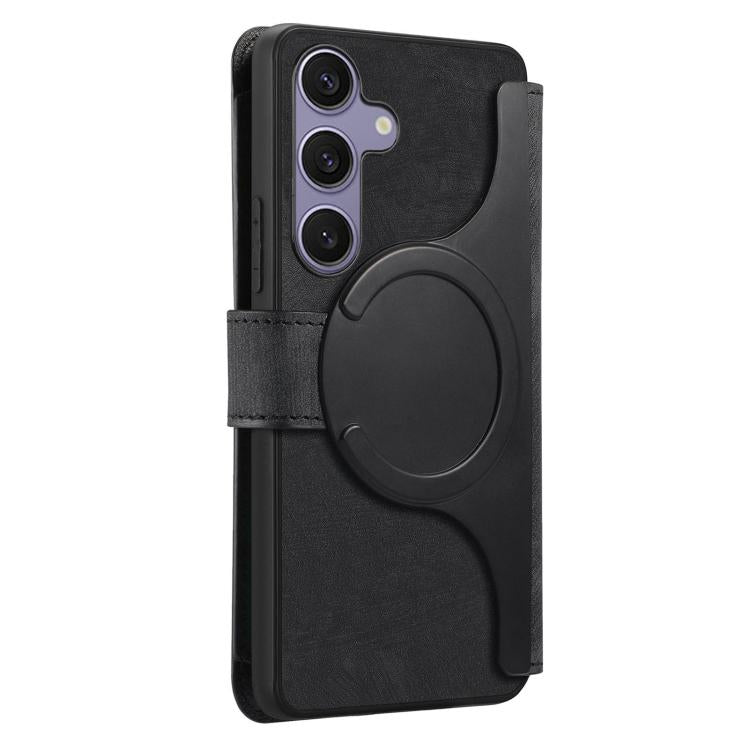 CaseNeo MagSafe RFID Anti-theft Zipper Wallet Retro Leather Phone Case