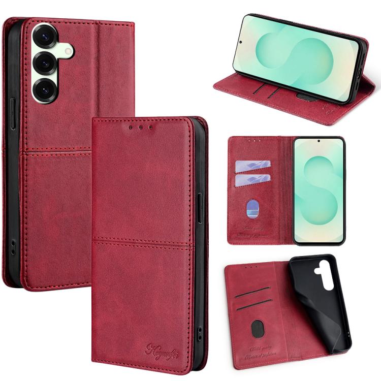 Cow Texture Magnetic Leather Phone Case