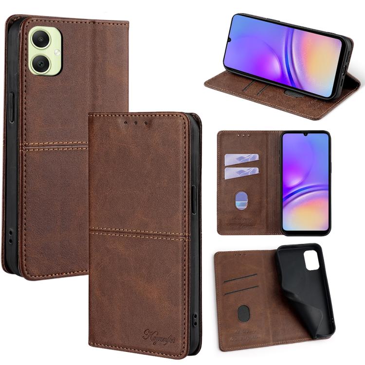 Cow Texture Magnetic Leather Phone Case