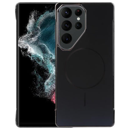 Electroplating Frameless Frosted Anti-Glare PC MagSafe Phone Case