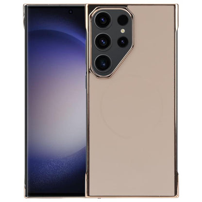 Electroplating Frameless Frosted Anti-Glare PC MagSafe Phone Case