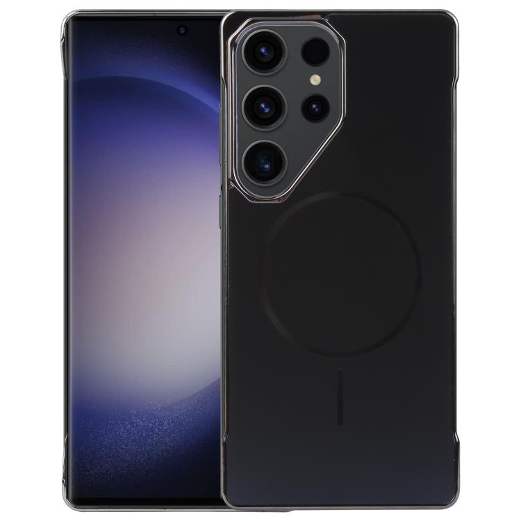 Electroplating Frameless Frosted Anti-Glare PC MagSafe Phone Case