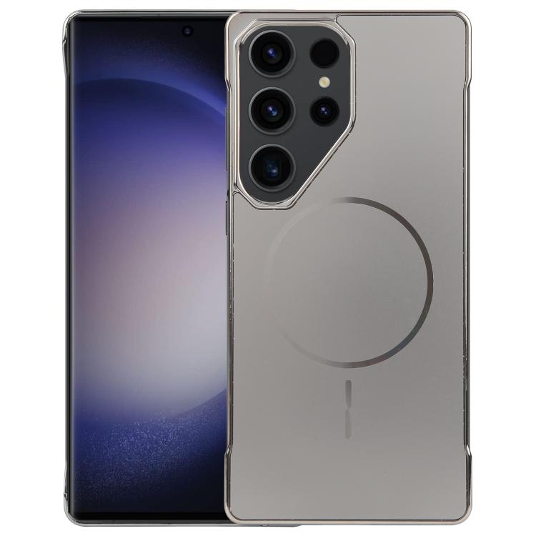 Electroplating Frameless Frosted Anti-Glare PC MagSafe Phone Case