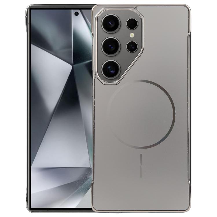 Electroplating Frameless Frosted Anti-Glare PC MagSafe Phone Case