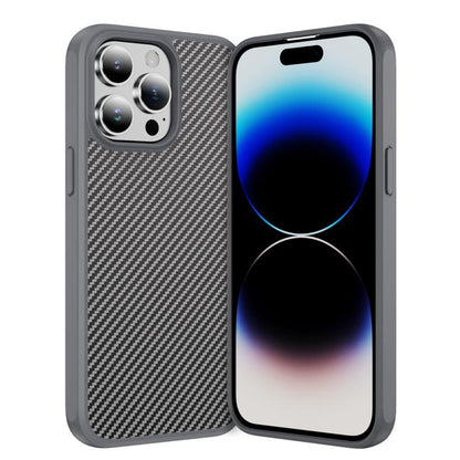 Carbon Fiber Texture Skin-feel Acrylic TPU Phone Case