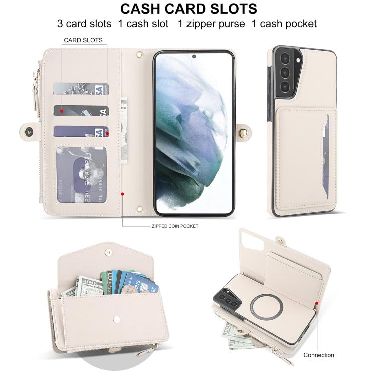 Multifunctional Wallet Detachable Leather Phone Case with Lanyard