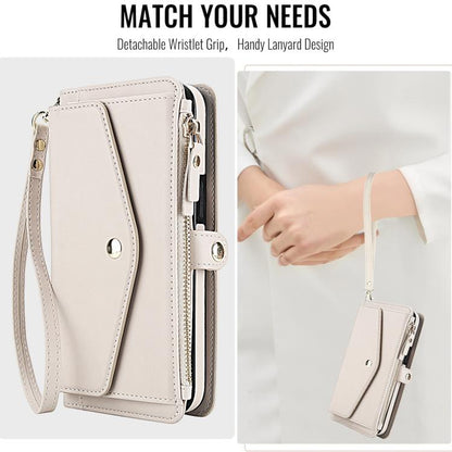 Multifunctional Wallet Detachable Leather Phone Case with Lanyard