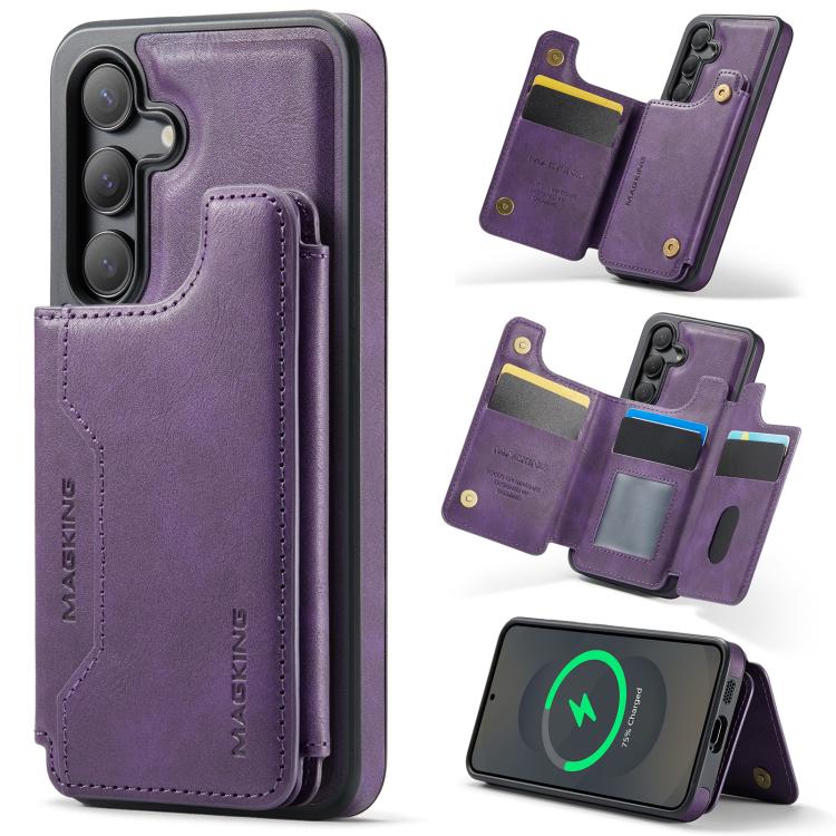 MAGKING K3 Series MagSafe RFID Card Bag Detachable Phone Case