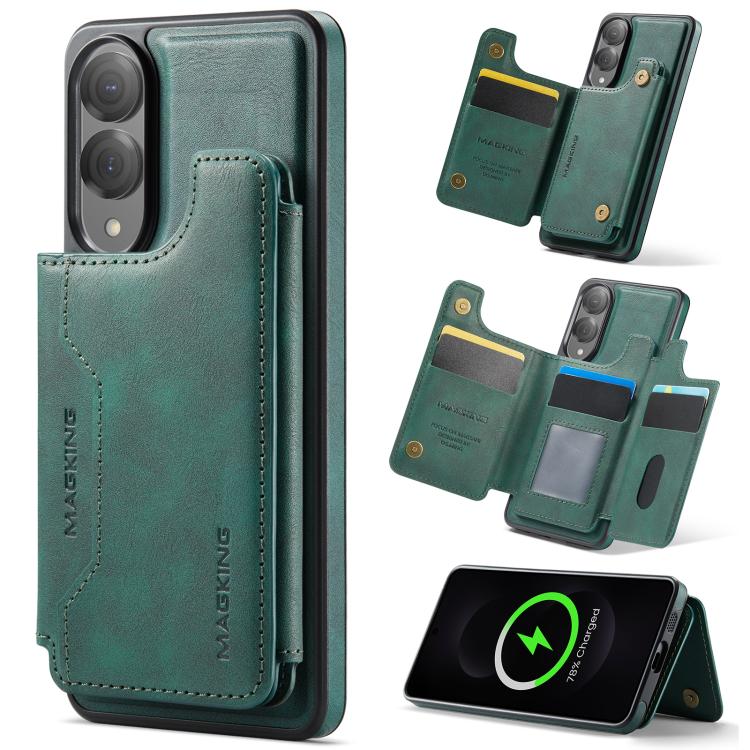 MAGKING K3 Series MagSafe RFID Card Bag Detachable Phone Case