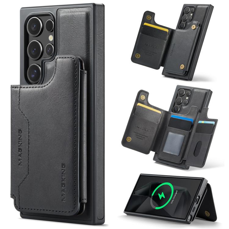 MAGKING K3 Series MagSafe RFID Card Bag Detachable Phone Case