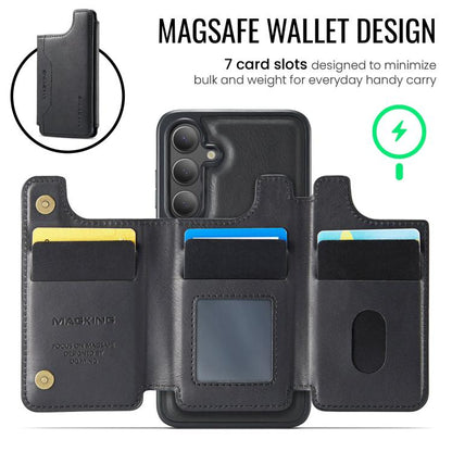 MAGKING K3 Series MagSafe RFID Card Bag Detachable Phone Case