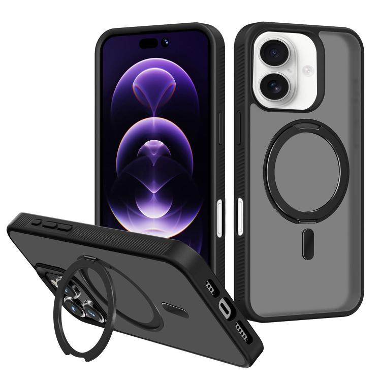 Kalebol Rotating Holder MagSafe PC Hybrid TPU Phone Case