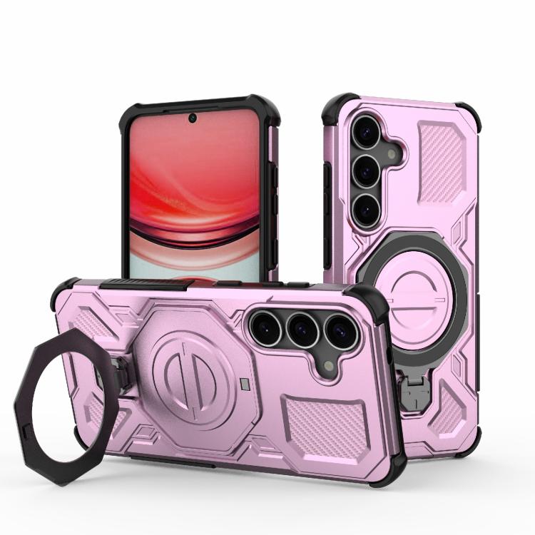 J-20 Solid Color MagSafe Magnetic TPU+PC Phone Case