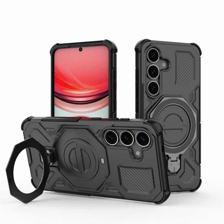 J-20 Solid Color MagSafe Magnetic TPU+PC Phone Case