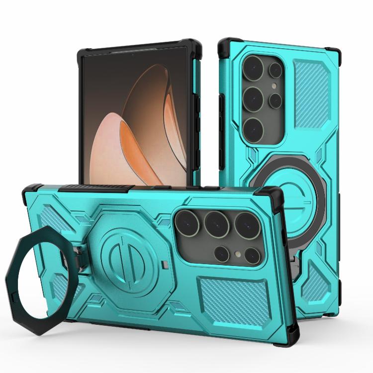 J-20 Solid Color MagSafe Magnetic TPU+PC Phone Case