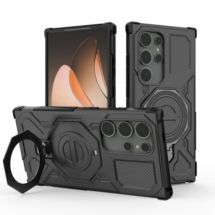 J-20 Solid Color MagSafe Magnetic TPU+PC Phone Case