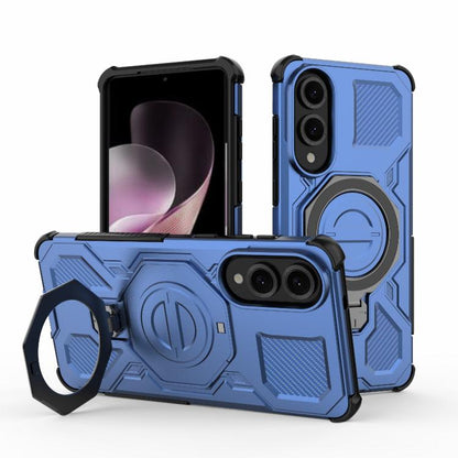 J-20 Solid Color MagSafe Magnetic TPU+PC Phone Case