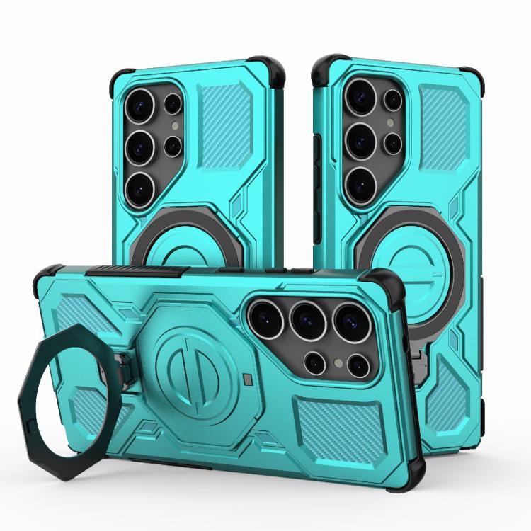 J-20 Solid Color MagSafe Magnetic TPU+PC Phone Case