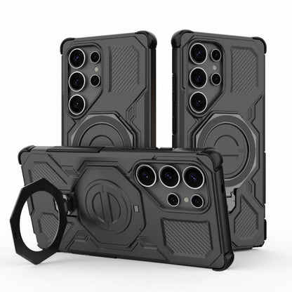 J-20 Solid Color MagSafe Magnetic TPU+PC Phone Case