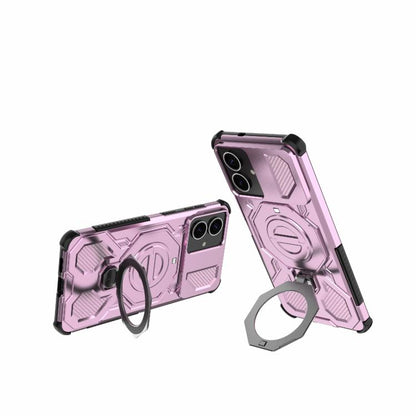 J-20 Solid Color MagSafe Magnetic TPU+PC Phone Case