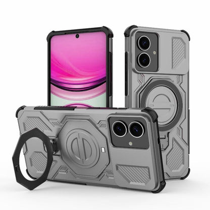 J-20 Solid Color MagSafe Magnetic TPU+PC Phone Case