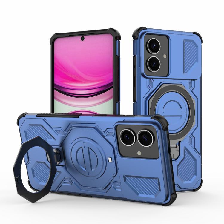 J-20 Solid Color MagSafe Magnetic TPU+PC Phone Case