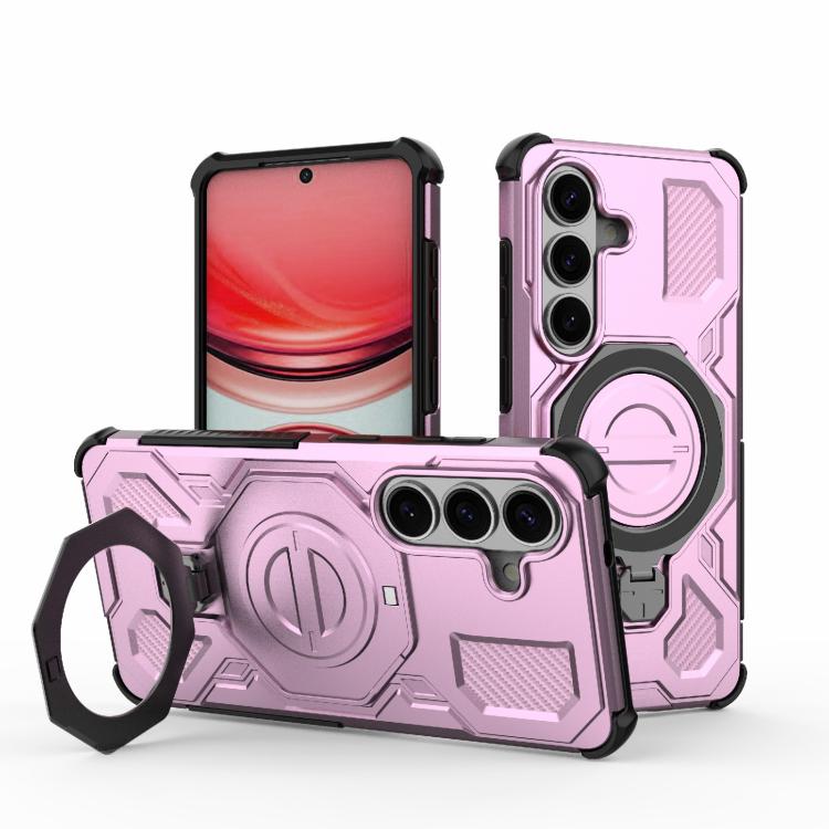 J-20 Solid Color MagSafe Magnetic TPU+PC Phone Case