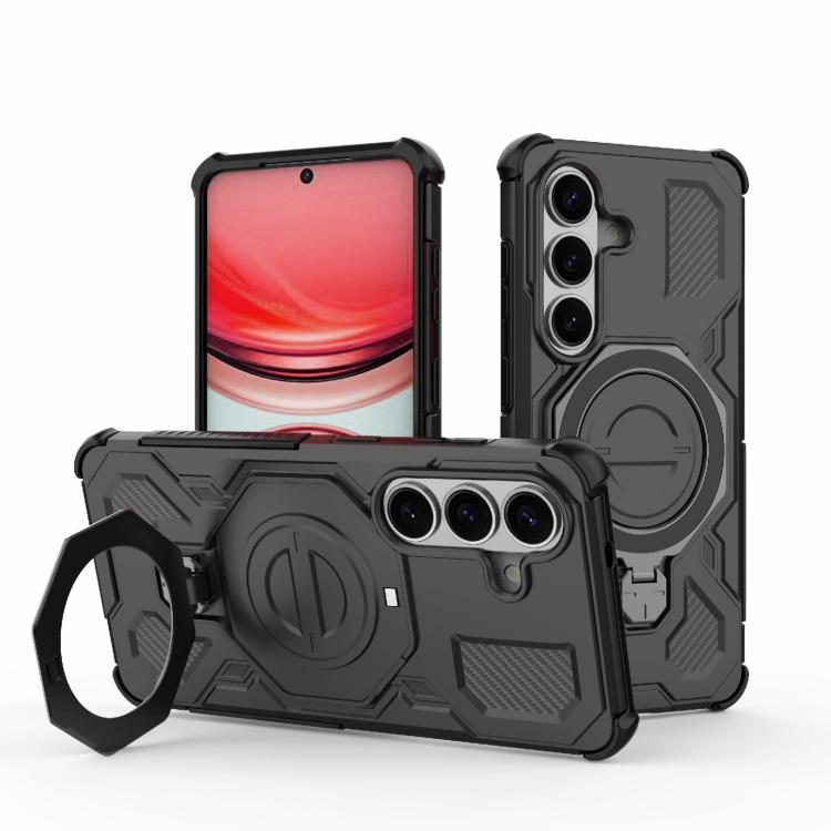 J-20 Solid Color MagSafe Magnetic TPU+PC Phone Case