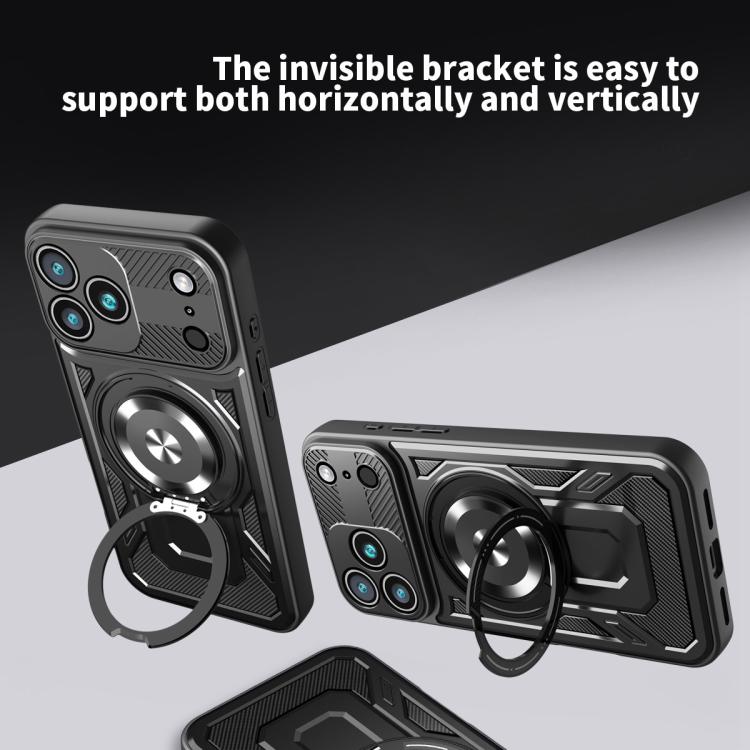 Armor Rotating Holder MagSafe Phone Case
