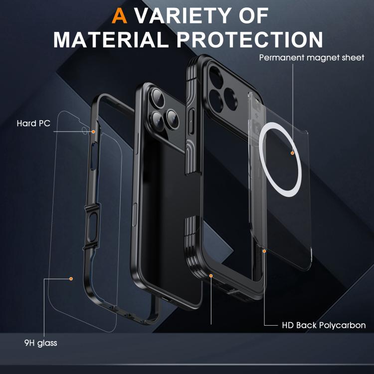 Life Waterproof MagSafe Magnetic Rugged Phone Case