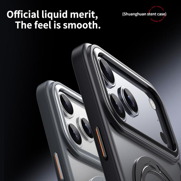 Double Ring MagSafe Magnetic Holder Phone Case