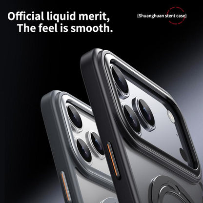 Double Ring MagSafe Magnetic Holder Phone Case