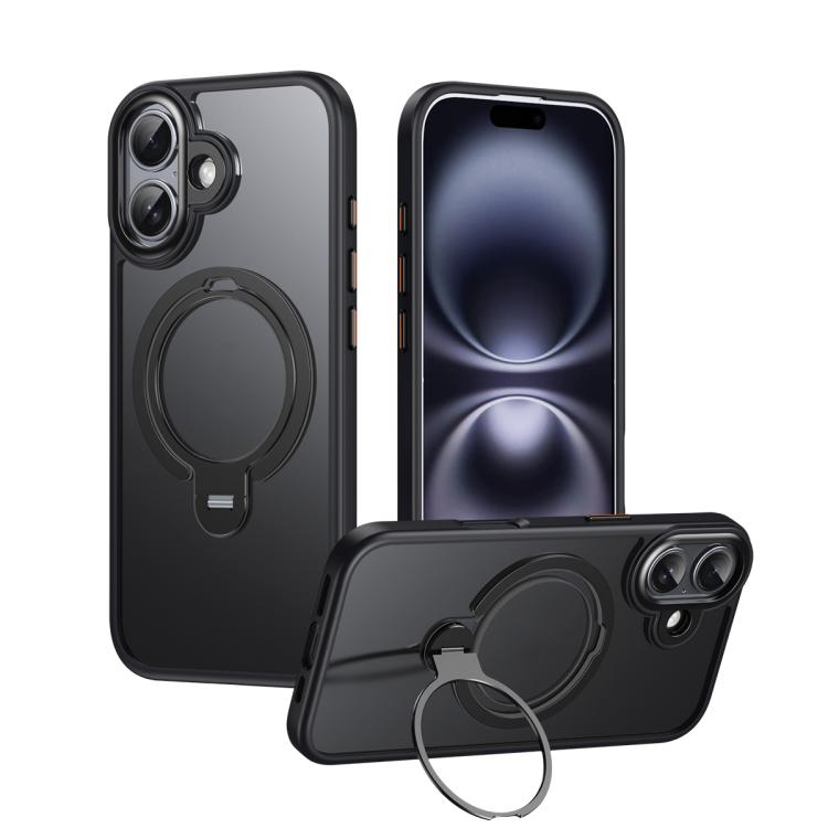 Double Ring MagSafe Magnetic Holder Phone Case