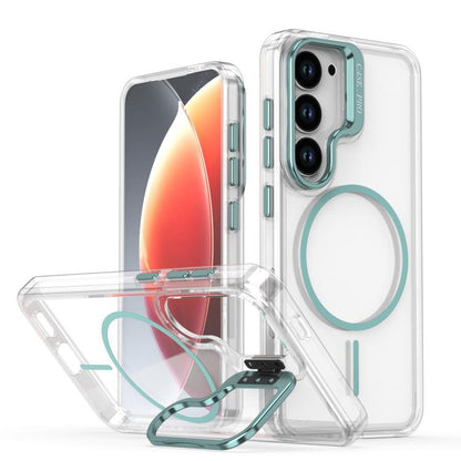 Bright Color Clear MagSafe Lens Frame Holder Phone Case