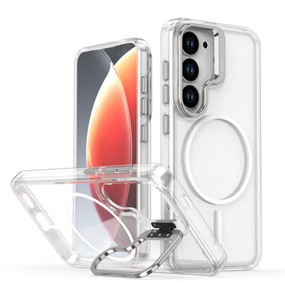 Bright Color Clear MagSafe Lens Frame Holder Phone Case