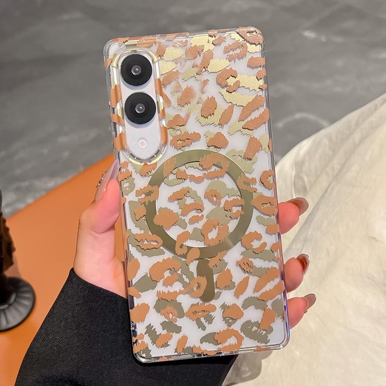 Leopard MagSafe Dual-side Laminating IMD Phone Case