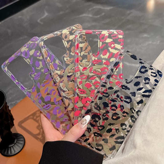 Leopard MagSafe Dual-side Laminating IMD Phone Case