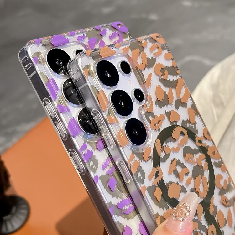 Leopard MagSafe Dual-side Laminating IMD Phone Case