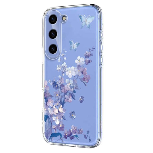 Flower Pattern Painted TPU Phone Case