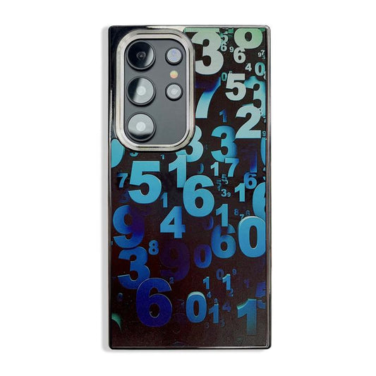 Side Carbon Fiber Pattern Electroplated TPU Phone Case