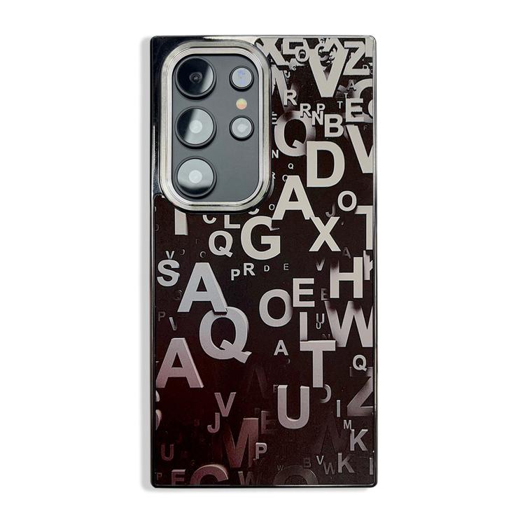 Side Carbon Fiber Pattern Electroplated TPU Phone Case