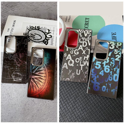 Side Carbon Fiber Pattern Electroplated TPU Phone Case