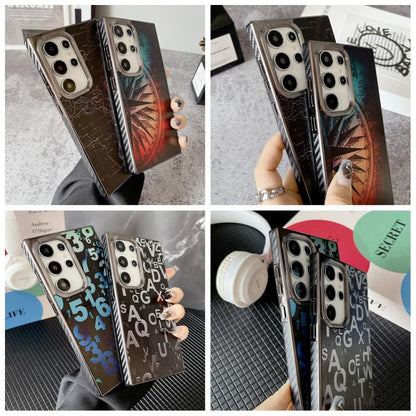 Side Carbon Fiber Pattern Electroplated TPU Phone Case