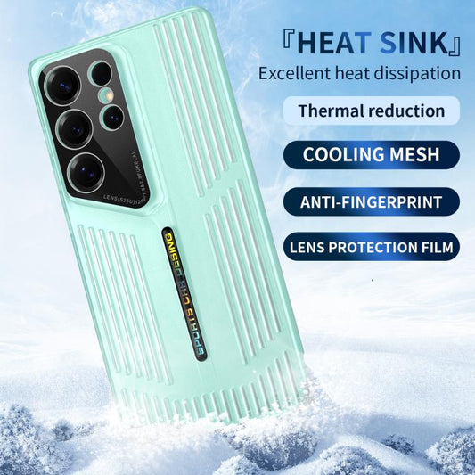 Cooling Frosted Translucent Hollow Heat Dissipation Phone Case
