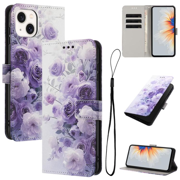 Color Drawing Pattern Leather Phone Case