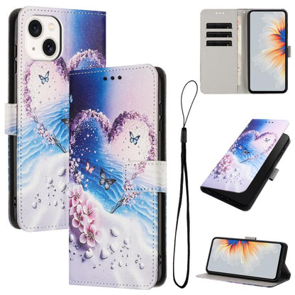 Color Drawing Pattern Leather Phone Case