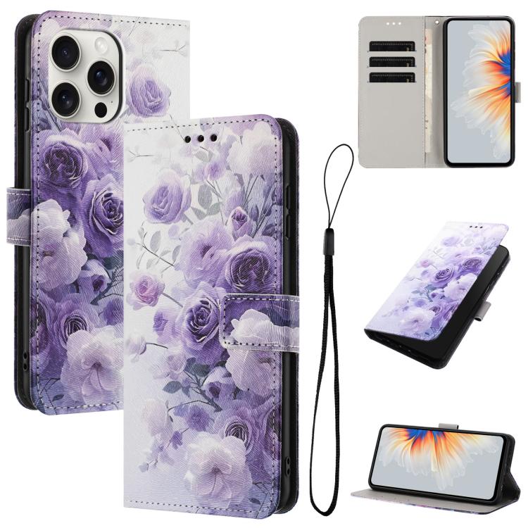 Color Drawing Pattern Leather Phone Case