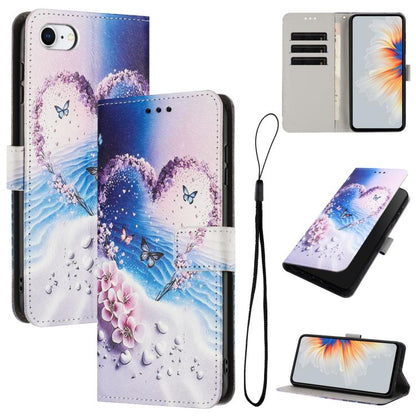 Color Drawing Pattern Leather Phone Case