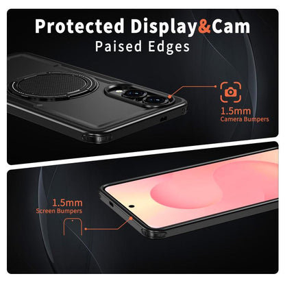 Metal 360 Degree Rotation Holder MagSafe Phone Case